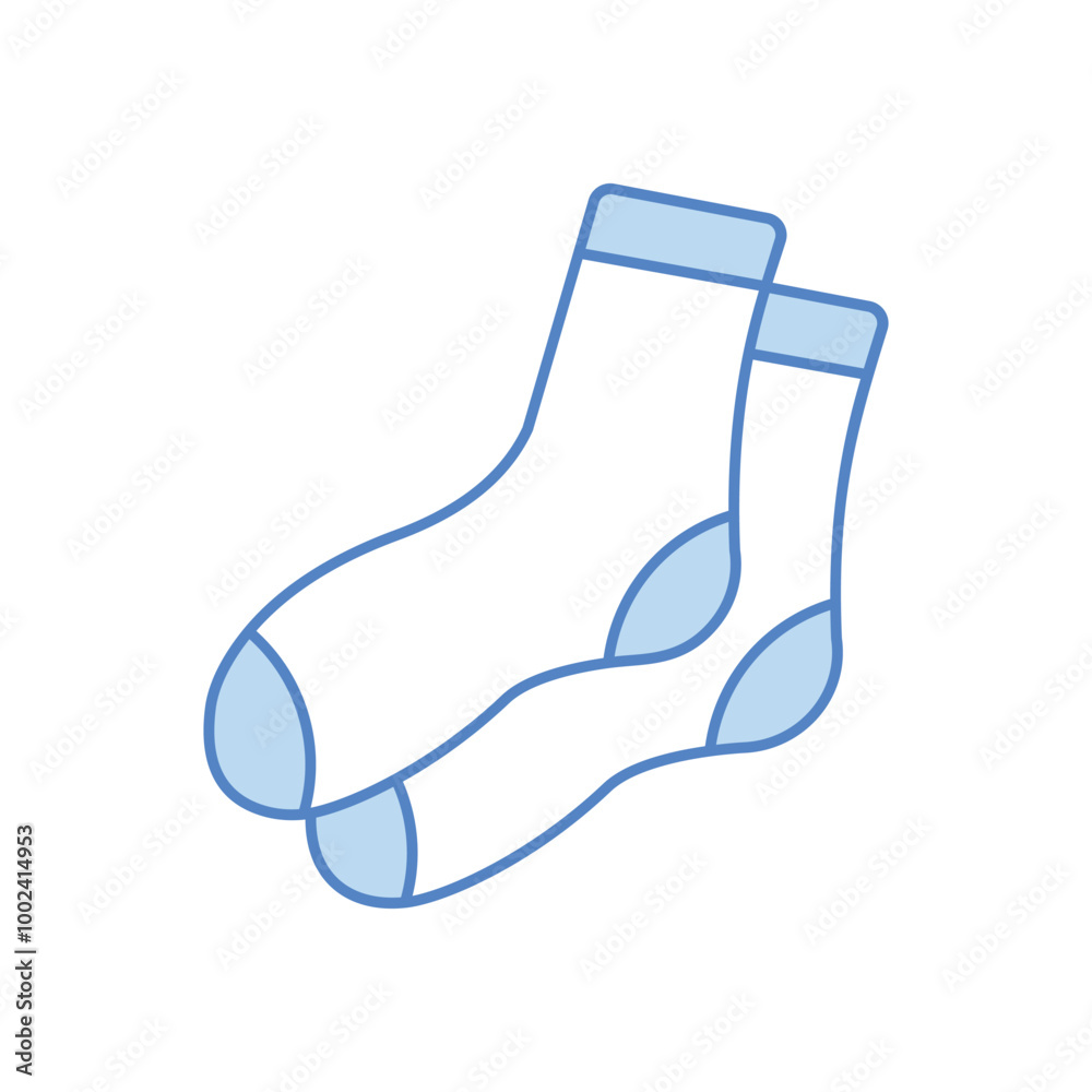 Socks vector icon Socks vector icon