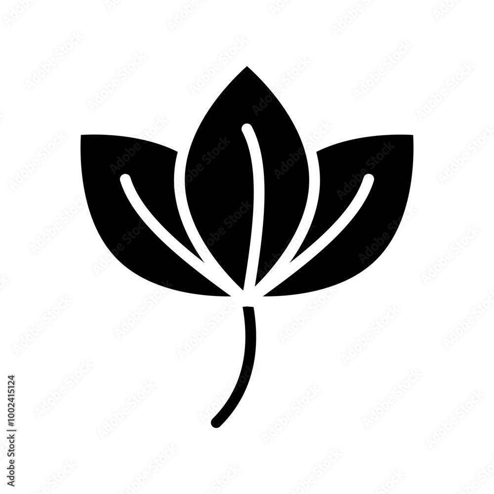 Vegan Symbol icon style Vegan Symbol icon style