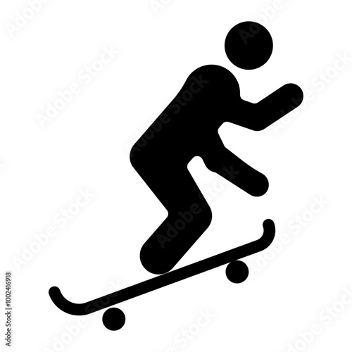 Longboarding icon style