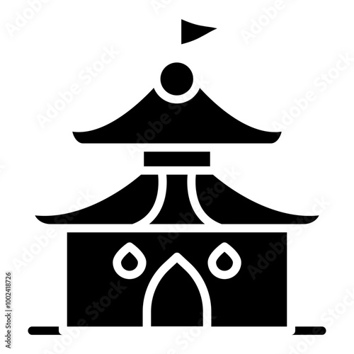 Temple icon style