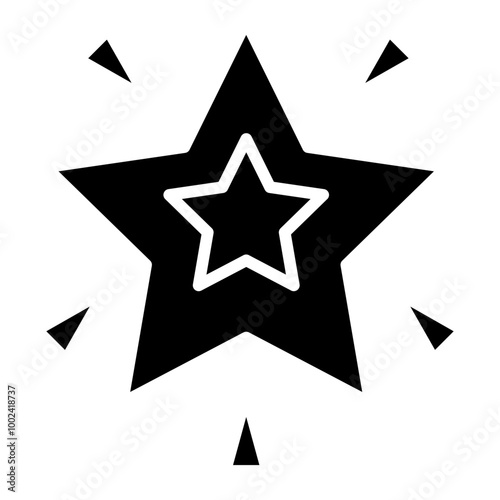 Glowing Star icon style