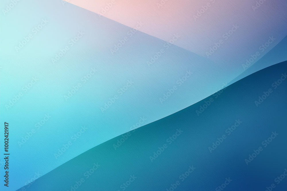 Obraz premium Create a minimalistic background with a soft, smooth gradient transitioning from light beige to pale mint green. No additional elements, just a clean and modern color flow that feels calming and fresh