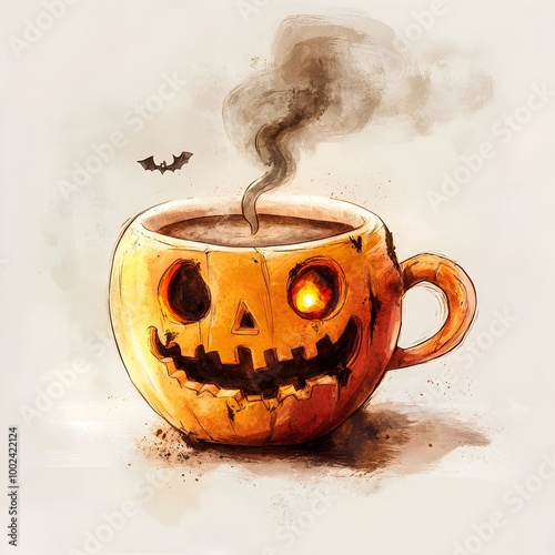 Spooky Halloween Pumpkin Mu...