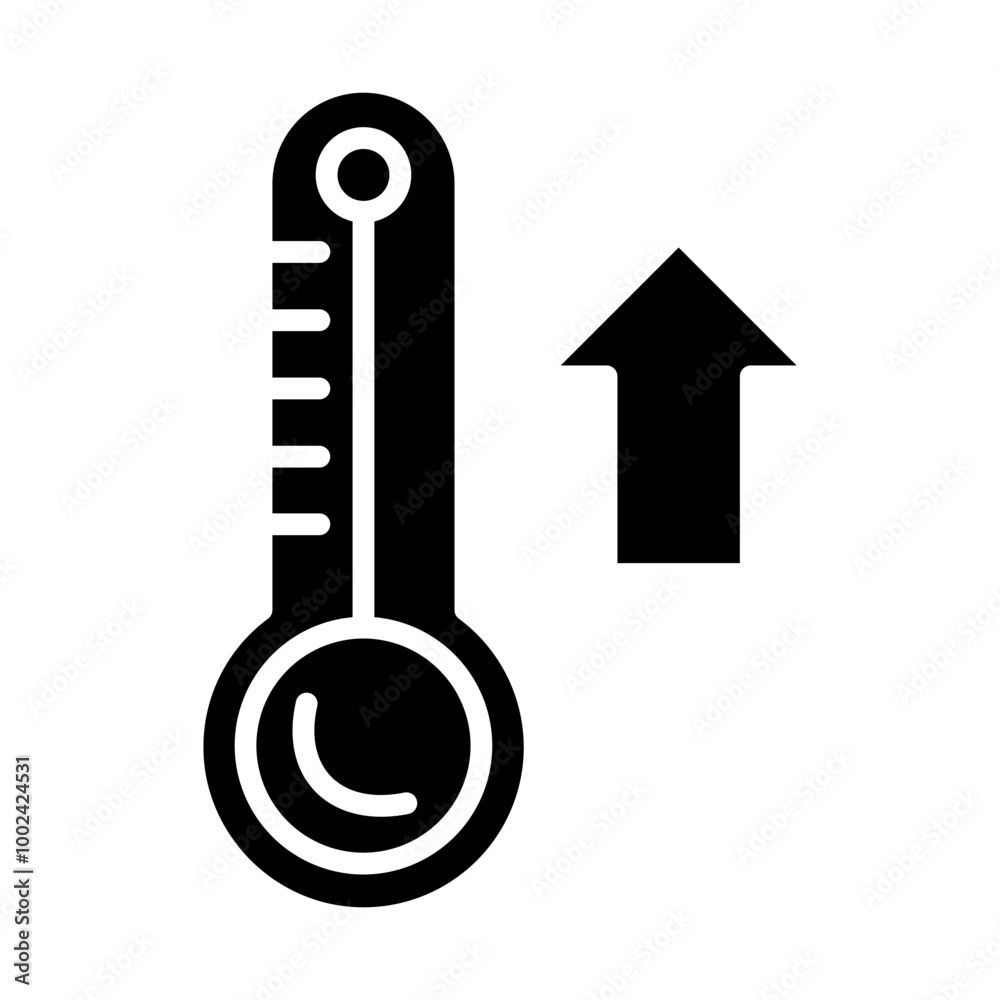 Thermometer icon style Thermometer icon style