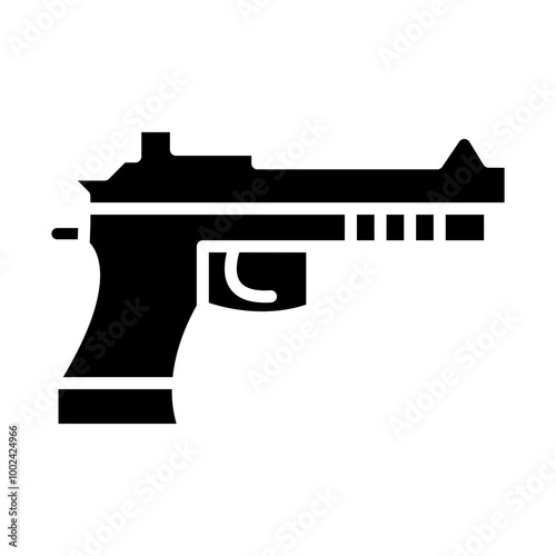 Pistol icon style