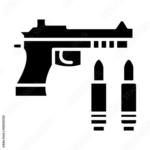 Gun icon style