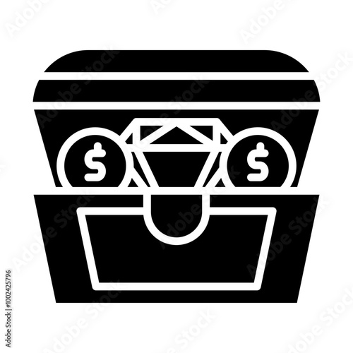 Treasure Chest icon style