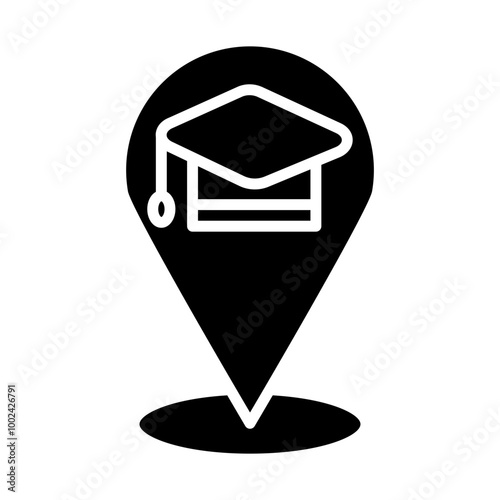 School Location icon style