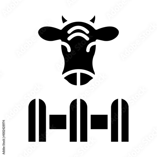 Livestock Farming icon style