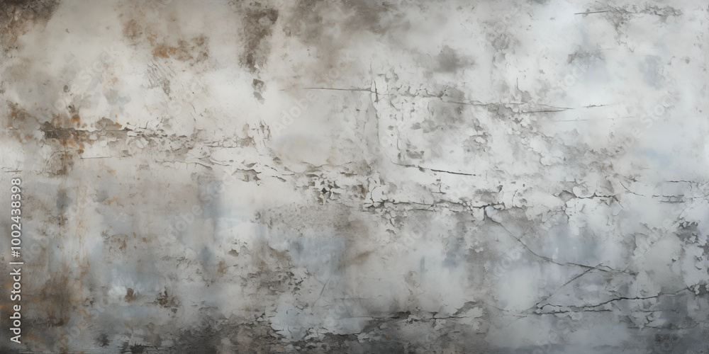 Grunge Concrete Wall Texture Background Cracked Gray Surface Grunge Concrete Wall Texture Background Cracked Gray Surface