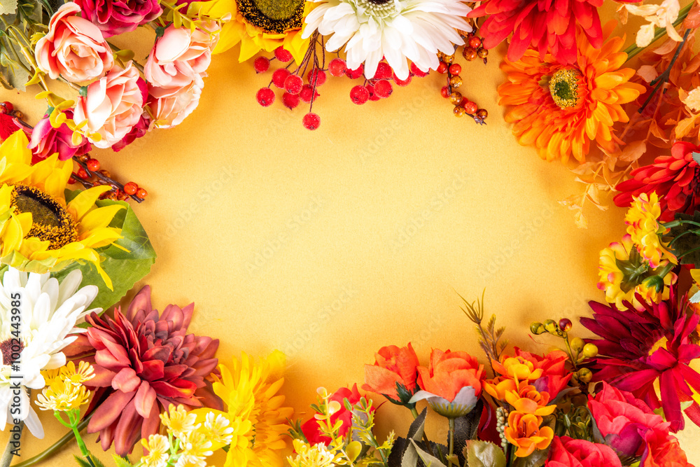 Autumn holidays greeting card background Autumn holidays greeting card background