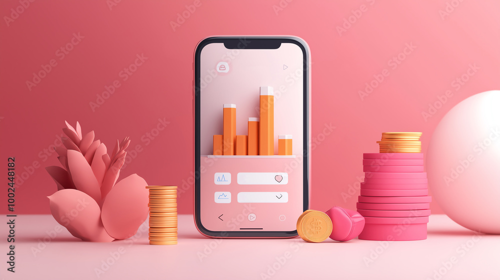 Revolutionizing Pension Management Through Technology: A CGI Illustration Showcasing a User-Friendly App for Tracking Contributions and Growth Revolutionizing Pension Management Through Technology: A CGI Illustration Showcasing a User-Friendly App for Tracking Contributions and Growth