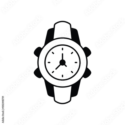 Watch vector icon