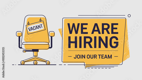 Business Recruitment Icons & Promotional Graphics: Open Vacancies, Thumbs Up, Badges, Giveaways, Rewards & Notifications. Vector Collection
