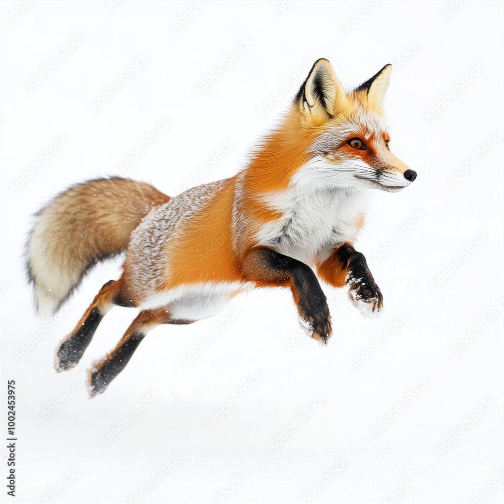 Red Fox Leap. Red Fox Leap.