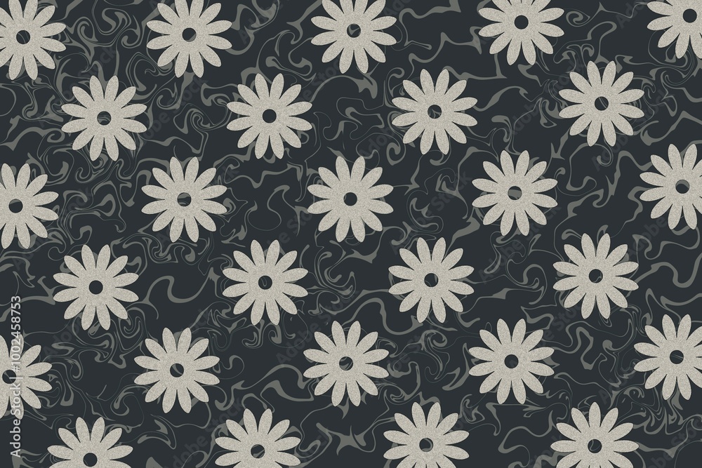 seamless pattern with flowers seamless pattern with flowers