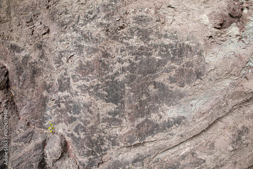 Stone wall in the nature of South Tyrol