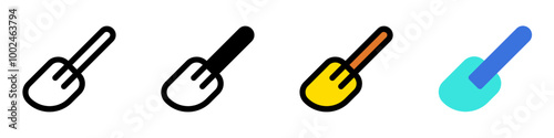 Editable spatula, turner, spreader vector icon. Bakery, cooking, appliances, kitchenware, food. Part of a big icon set family. Perfect for web and app interfaces, presentations, infographics, etc