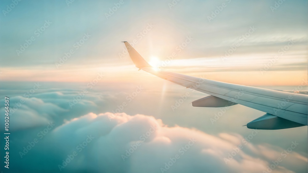 Airplane Wing Soaring Through the Sky
Airplane Wing Soaring Through the Sky