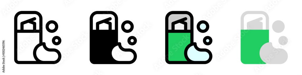 Editable shaving cream vector icon. Barbershop, lifestyle, grooming. Part of a big icon set family. Perfect for web and app interfaces, presentations, infographics, etc Editable shaving cream vector icon. Barbershop, lifestyle, grooming. Part of a big icon set family. Perfect for web and app interfaces, presentations, infographics, etc
