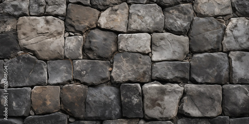 Stone Wall Texture Rough Rustic Brown Grey