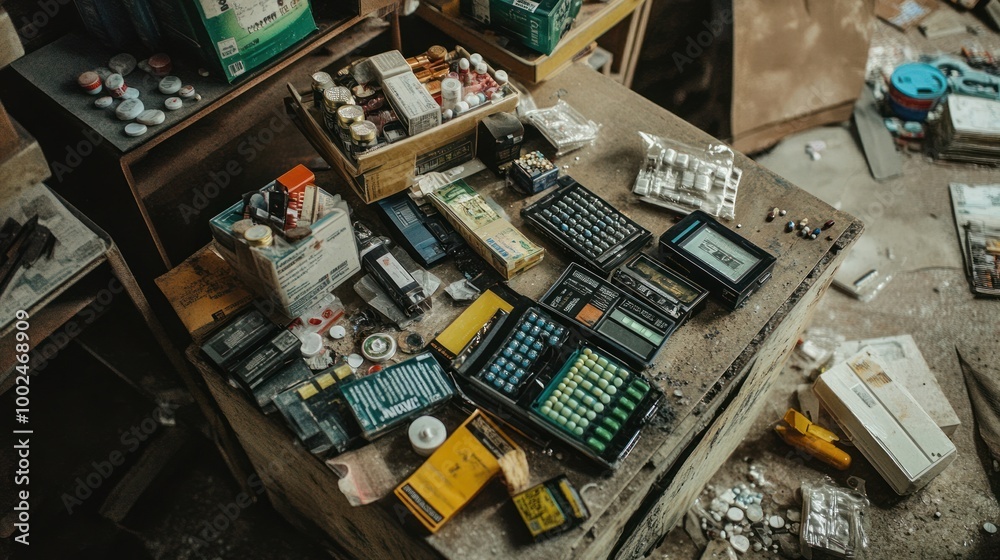 Criminals operate factories overseas, producing counterfeit electronics and pharmaceuticals Criminals operate factories overseas, producing counterfeit electronics and pharmaceuticals