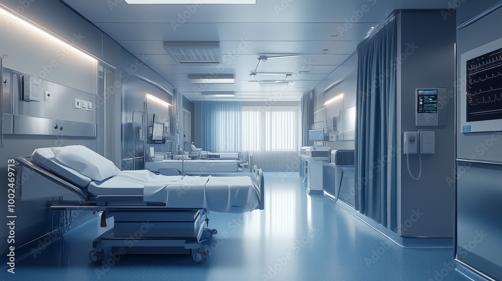medical center, patient room, hospital service concept medical center, patient room, hospital service concept