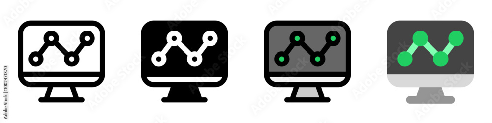 Editable dashboard, computer, chart vector icon. SEO, marketing, business. Part of a big icon set family. Perfect for web and app interfaces, presentations, infographics, etc Editable dashboard, computer, chart vector icon. SEO, marketing, business. Part of a big icon set family. Perfect for web and app interfaces, presentations, infographics, etc