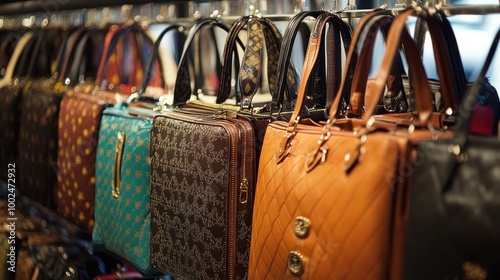 The counterfeit goods market thrives as fake designer items flood the black market photo