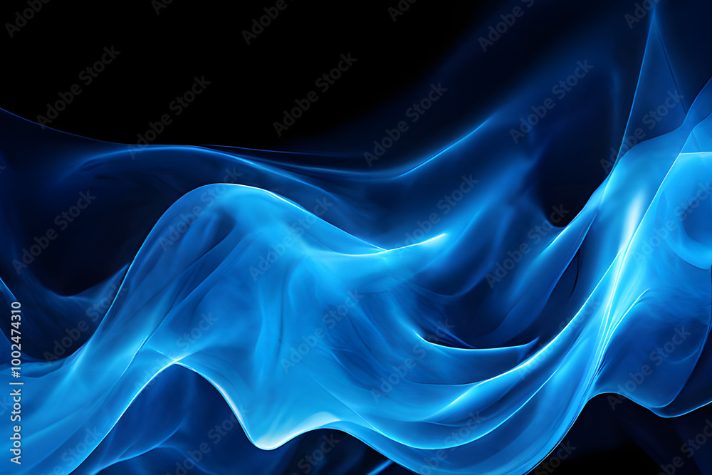 Fototapeta premium blue abstract background