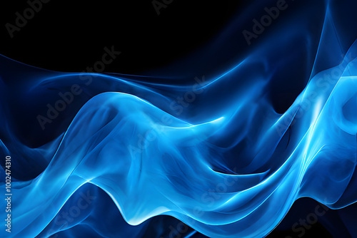 Wallpaper Mural blue abstract background Torontodigital.ca