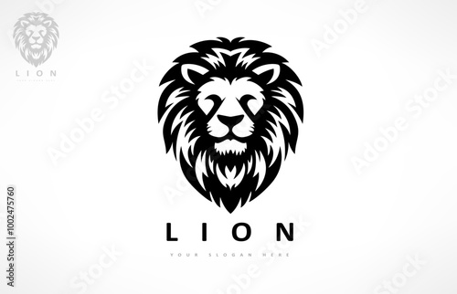 Lion logo animal vector design