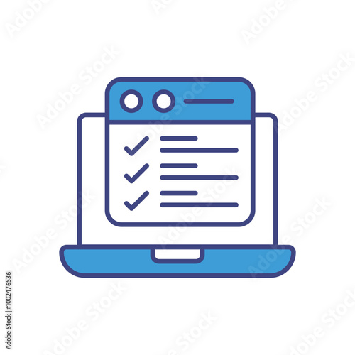 Input Field vector icon stock illustration