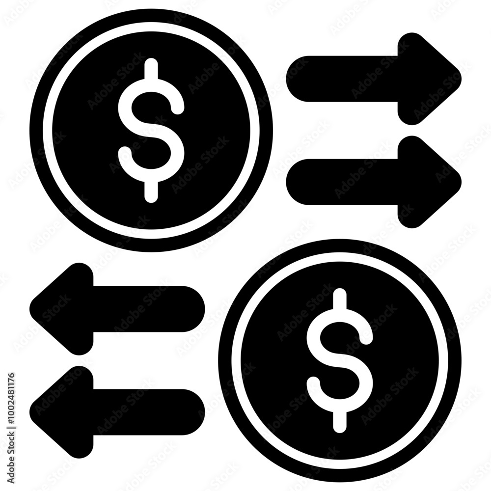 Cash Flow Icon Cash Flow Icon