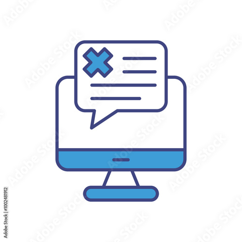 Pop-up vector icon stock illustration