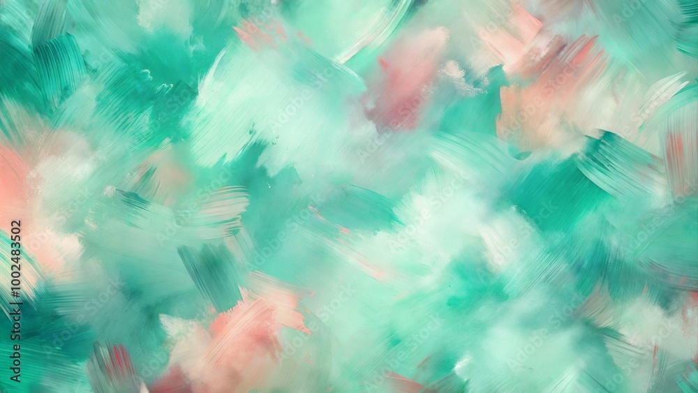 Fototapeta premium Abstract colorful texture painting with pastel hues for artistic backgrounds