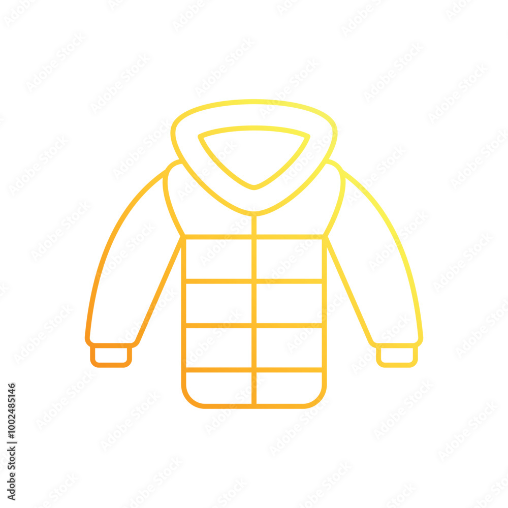 Jacket vector icon Jacket vector icon