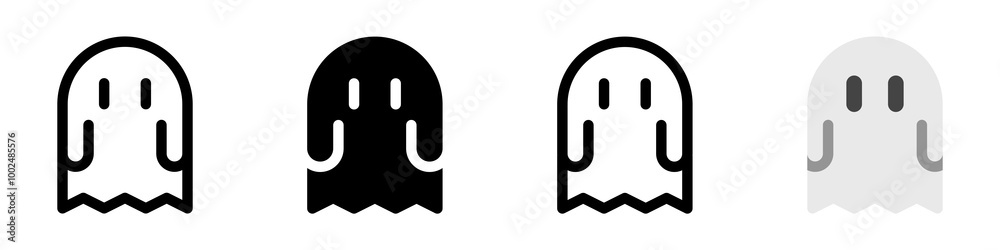 Editable horror game, ghost, thriller vector icon. Video game, game elements. Part of a big icon set family. Perfect for web and app interfaces, presentations, infographics, etc Editable horror game, ghost, thriller vector icon. Video game, game elements. Part of a big icon set family. Perfect for web and app interfaces, presentations, infographics, etc
