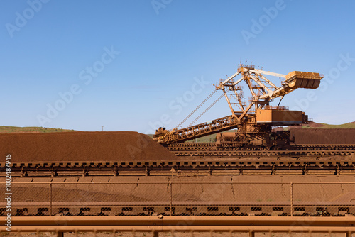 iron ore reclaimer stacker 1
