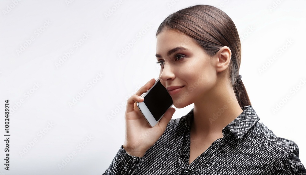 businesswoman talking on the phone businesswoman talking on the phone