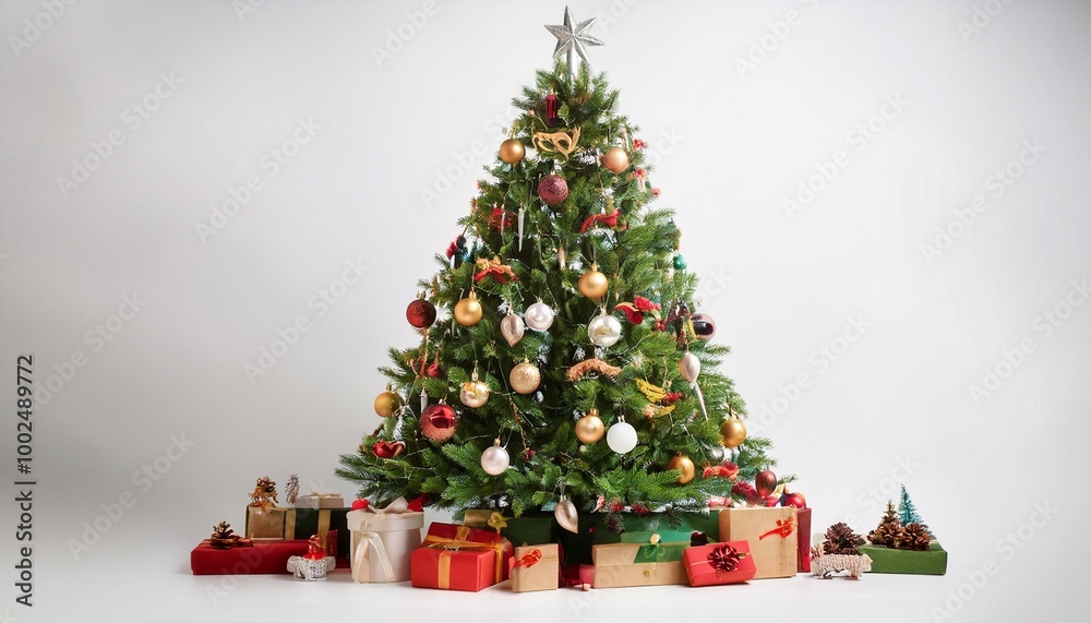christmas tree and gifts christmas tree and gifts