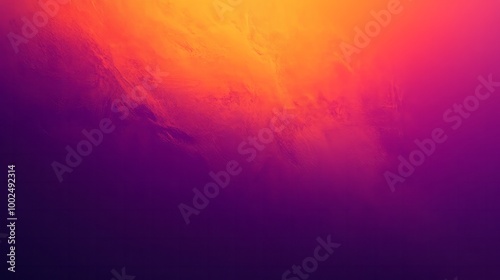 Abstract Purple and Orange Gradient Background