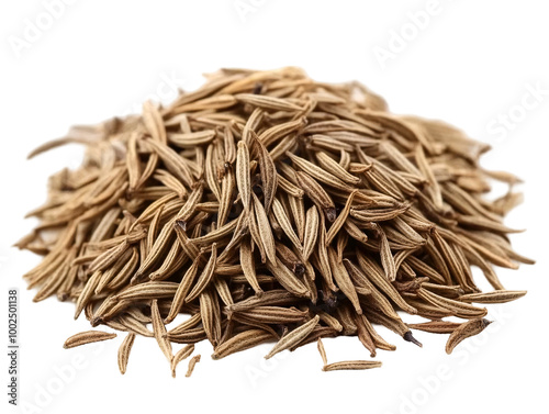 a pile of seeds on a white background