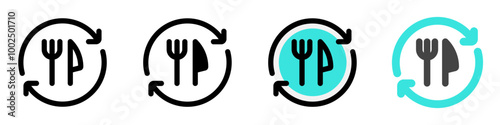 Editable food processing, processing order vector icon. Part of a big icon set family. Perfect for web and app interfaces, presentations, infographics, etc