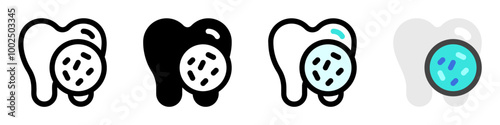 Editable dental checkup vector icon. Dentistry, healthcare, medical. Part of a big icon set family. Perfect for web and app interfaces, presentations, infographics, etc