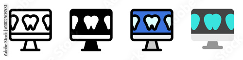 Editable dental information vector icon. Dentistry, healthcare, medical. Part of a big icon set family. Perfect for web and app interfaces, presentations, infographics, etc