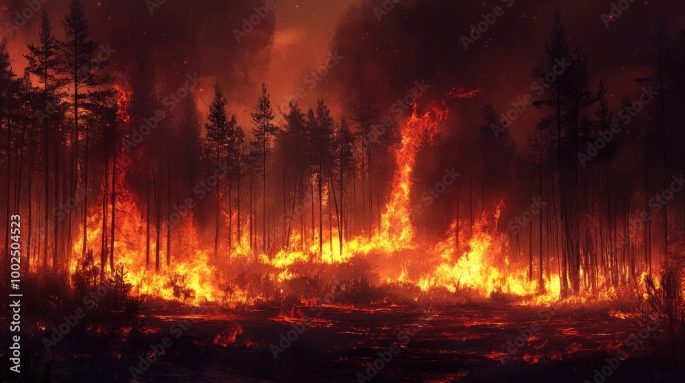 Forest Fire Inferno Forest Fire Inferno