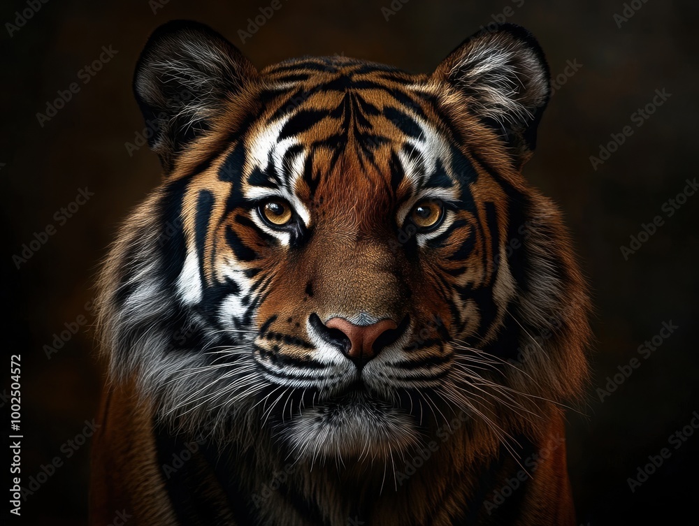 Fototapeta premium Tiger Close Up.