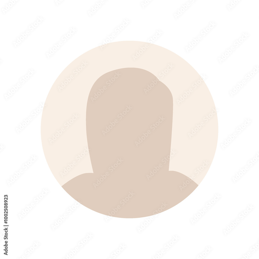 Flat illustration. Stylish pastel profile of a woman. Avatar, user profile, person icon, silhouette, profile picture. Suitable for social media profiles, icons, screensavers and as a template.. Flat illustration. Stylish pastel profile of a woman. Avatar, user profile, person icon, silhouette, profile picture. Suitable for social media profiles, icons, screensavers and as a template..