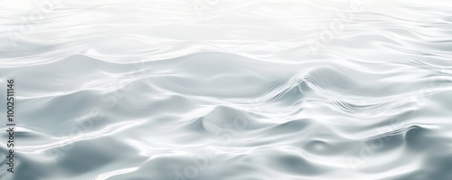 Gentle ripples on a calm ocean surface